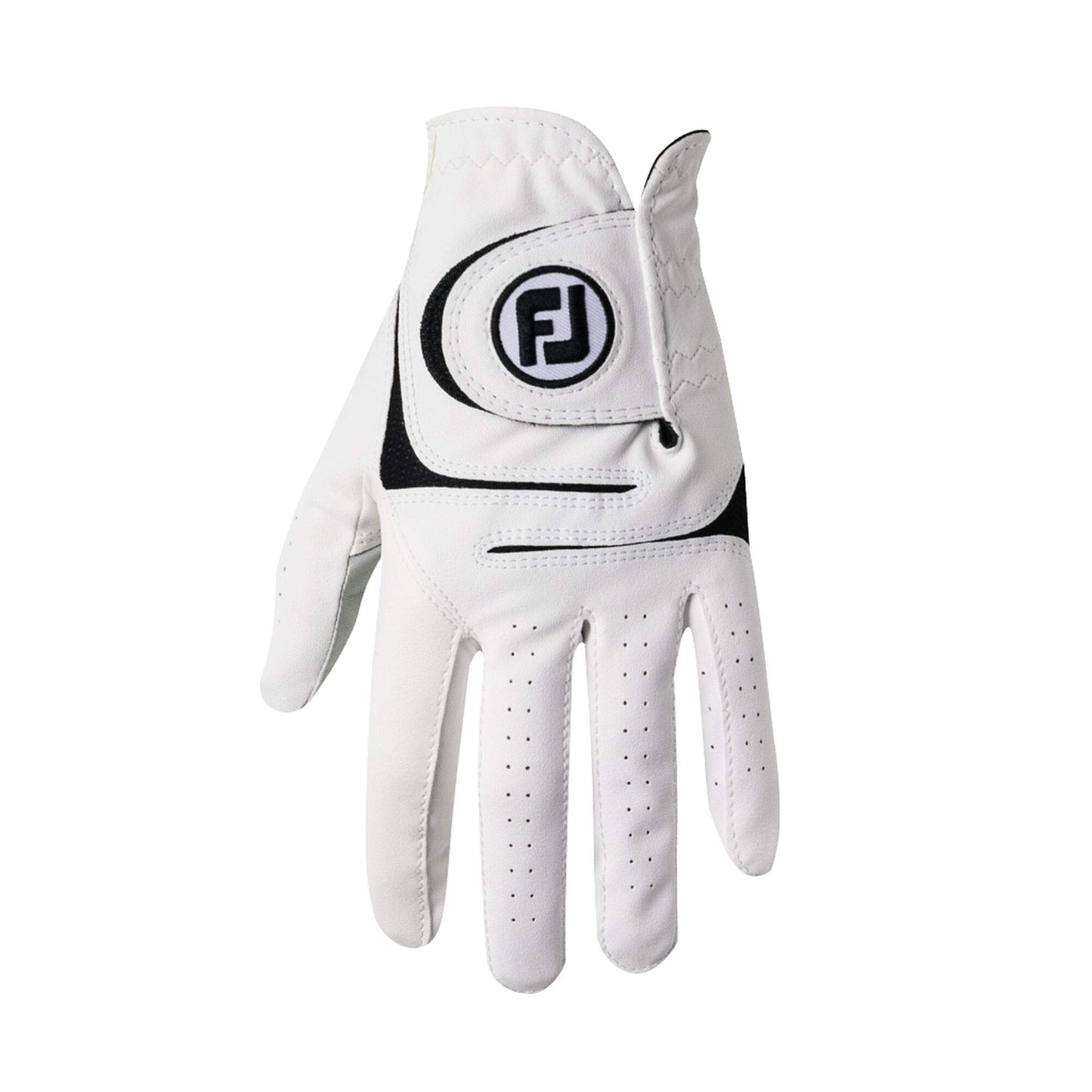FootJoy Men's WeatherSof 2-Pack, Prior Generation Golf Glove White Medium, Worn on Right Hand