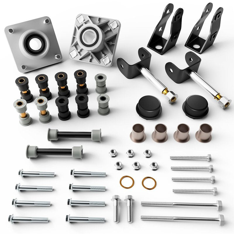 CartClan Club Car Precedent Deluxe Golf Cart Front End Repair Kit Suitable for Club Car Precedent 2004-UP, Replacement Part OEM#: 102357701, 102287201/103638601