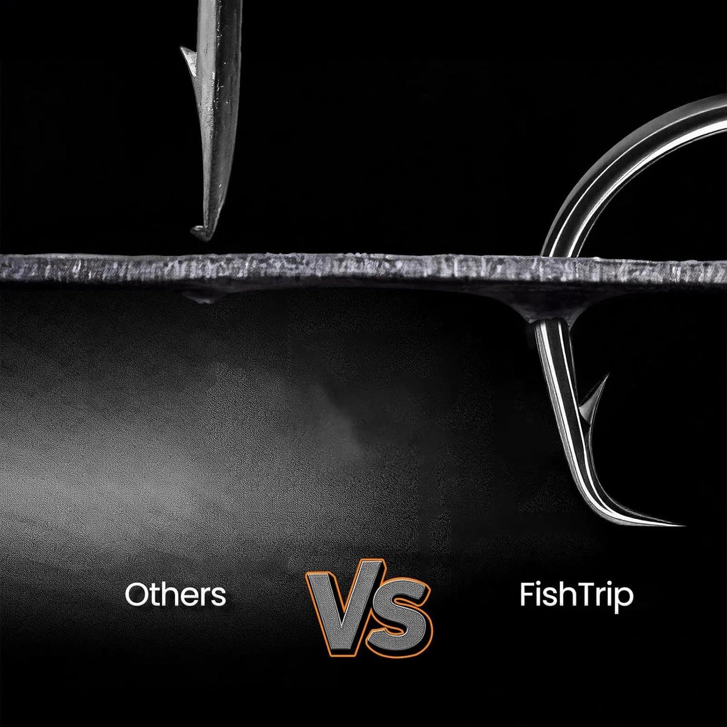 Fishing Circle Hooks - 50/100pcs 3X Strong Barbed High Carbon Steel for Catfish & Octopus | Freshwater & Saltwater