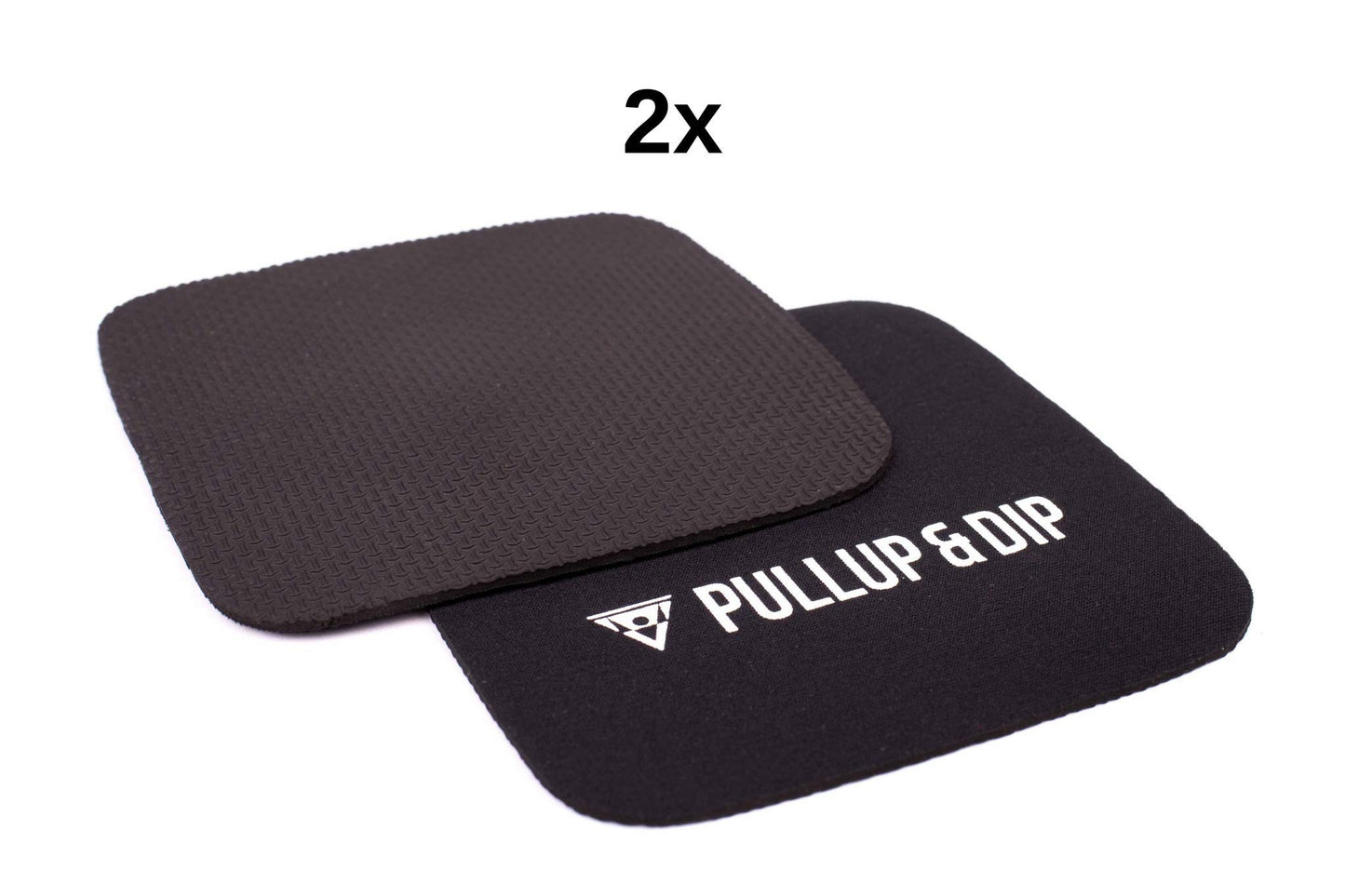 PULLUP & DIP Neoprene Grip Pads for Weightlifting [Set of 4], Workout Pads, The Alternative to Gym Workout Gloves, Gym Pads for Weightlifting & Calisthenics, No More Sweaty Gym Gloves