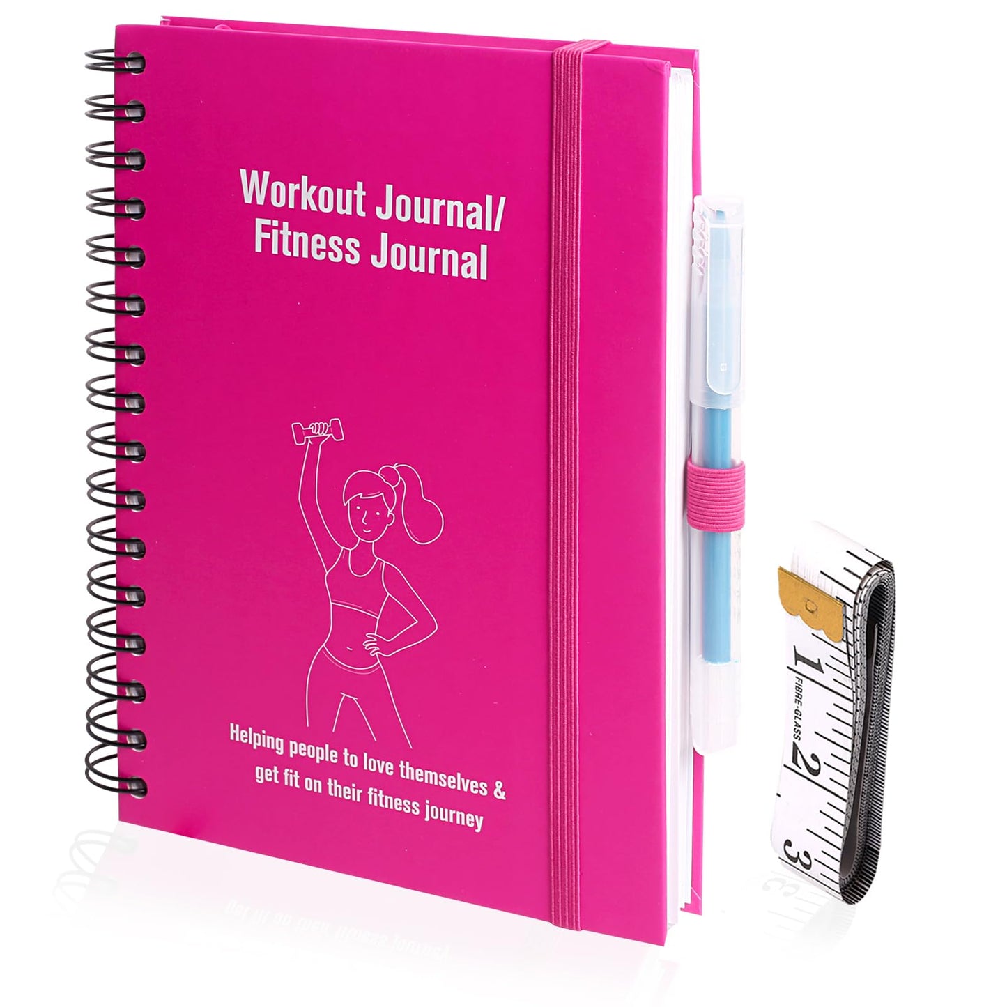 Fitness Journal and Workout Planner for Women & Men - Workout Log Book for Track Progress, Weight Loss - Home Gym Essentials for Training Monitoring