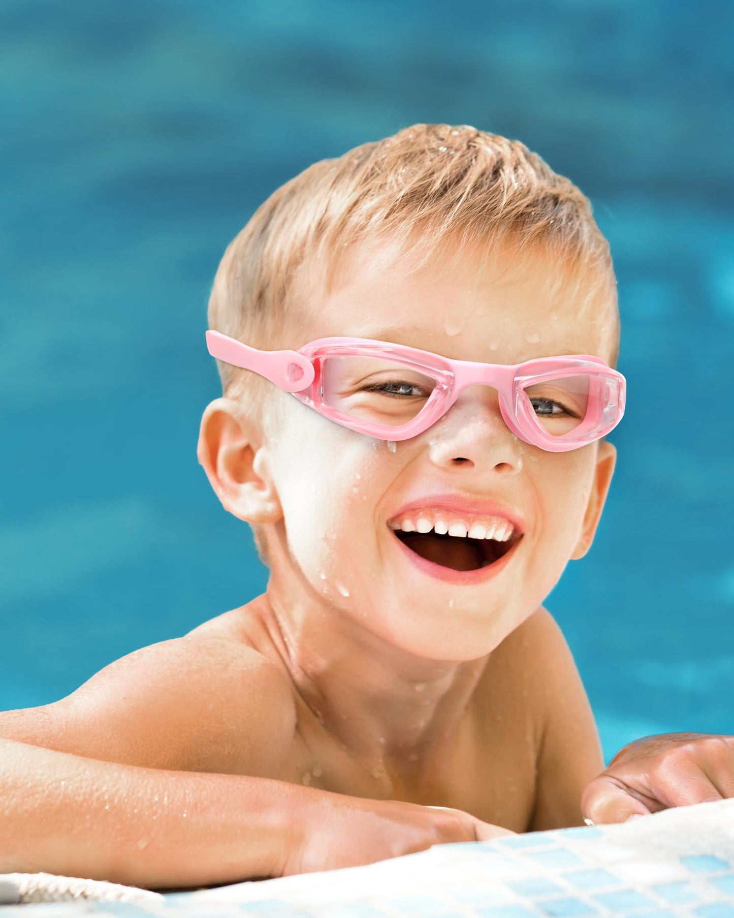 Aegend Kids Swim Goggles, Pack of 2 Swimming Goggles for Children Boys & Girls Age 3-14