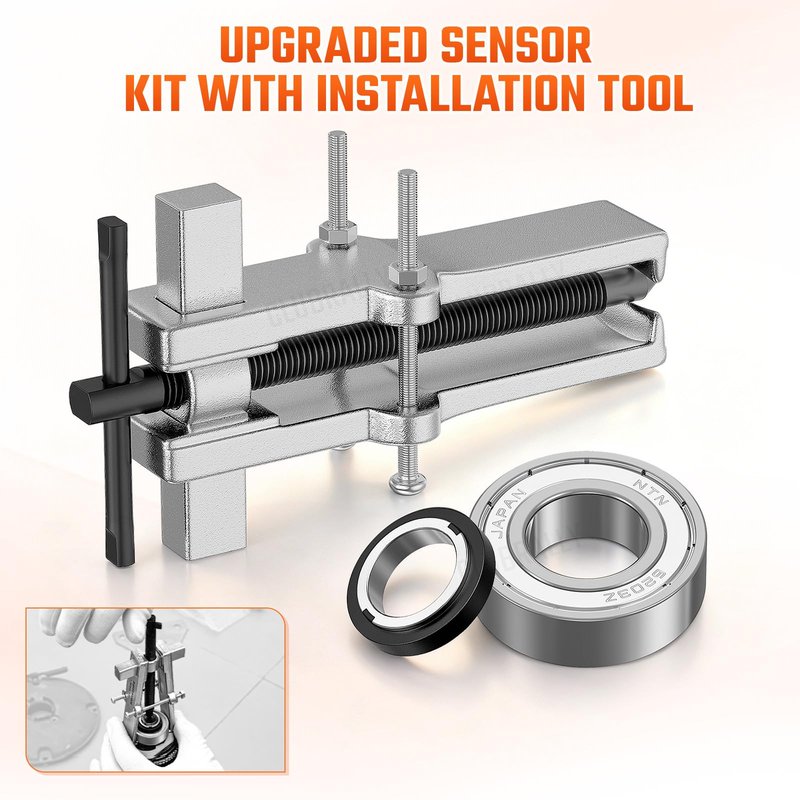 CLUBRALLY Club Car Speed Sensor and GE Magnet Kit for Golf Cart DS IQ & Precedent with GE Motor Only OEM#102265601 120402100