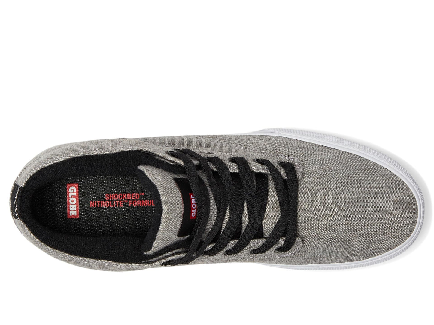 Globe Men's Motley Mid Grey Chambray 11.5 Medium