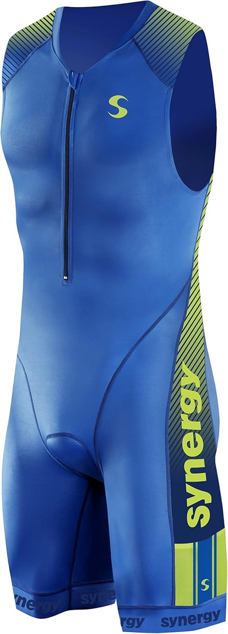 Men's Elite Sleeveless Triathlon Tri Suit - High-Performance Racing Gear | Comfortable Fit
