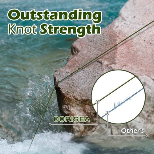 Dorisea Extreme Braid 100% Pe Black Braided Fishing Line 109Yards-2187Yards 6-550Lb Test Fishing Wire Fishing String Incredible Superline Zero Stretch (1000m/1093Yards 130lb/0.63mm(8Strands))