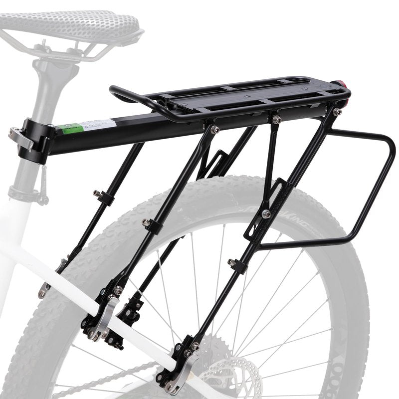 ROCKBROS Rear Bike Rack Quick Release Mountain Bike Rear Rack Aluminum Alloy Bike Cargo Rack