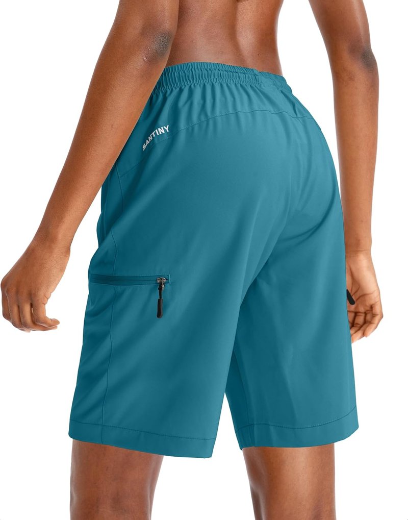 Women's Hiking Cargo Shorts - Quick Dry Lightweight Summer Shorts with Zipper Pockets | Available in 5'', 7'', 9'' Sizes