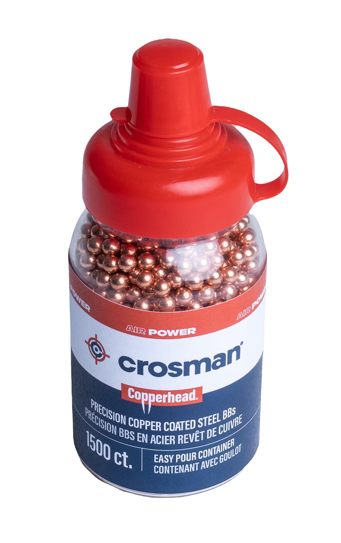 Crosman Copperhead 4.5mm Copper-Coated BBs (1500-count)