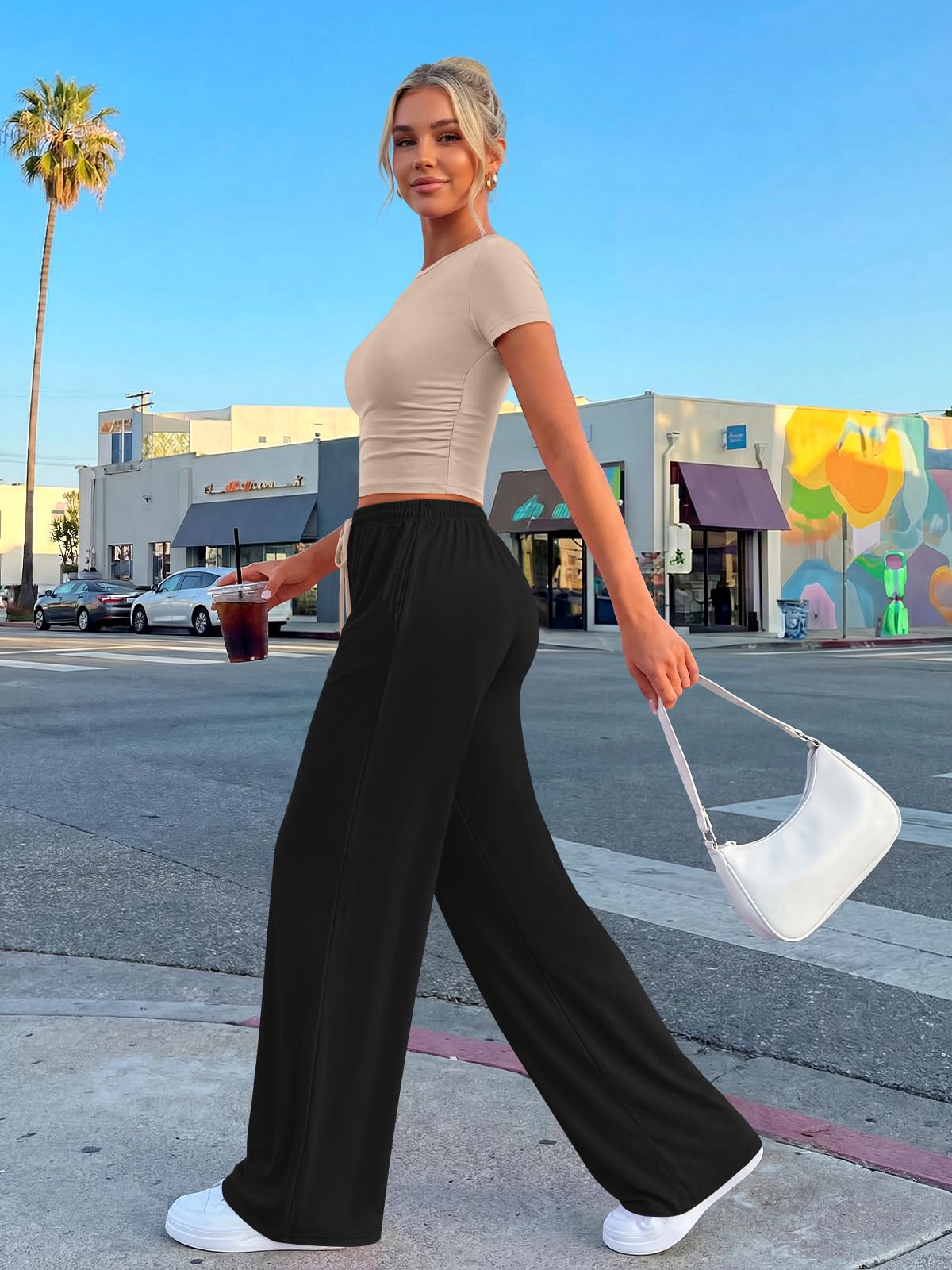 Trendy Queen Womens 2 Two Piece Set 2026 Summer Workout Vacation Gym Clothes Spring Fashion Lounge Matching Airport Travel Outfit Resort Wear Fitness Athleisure Clothing