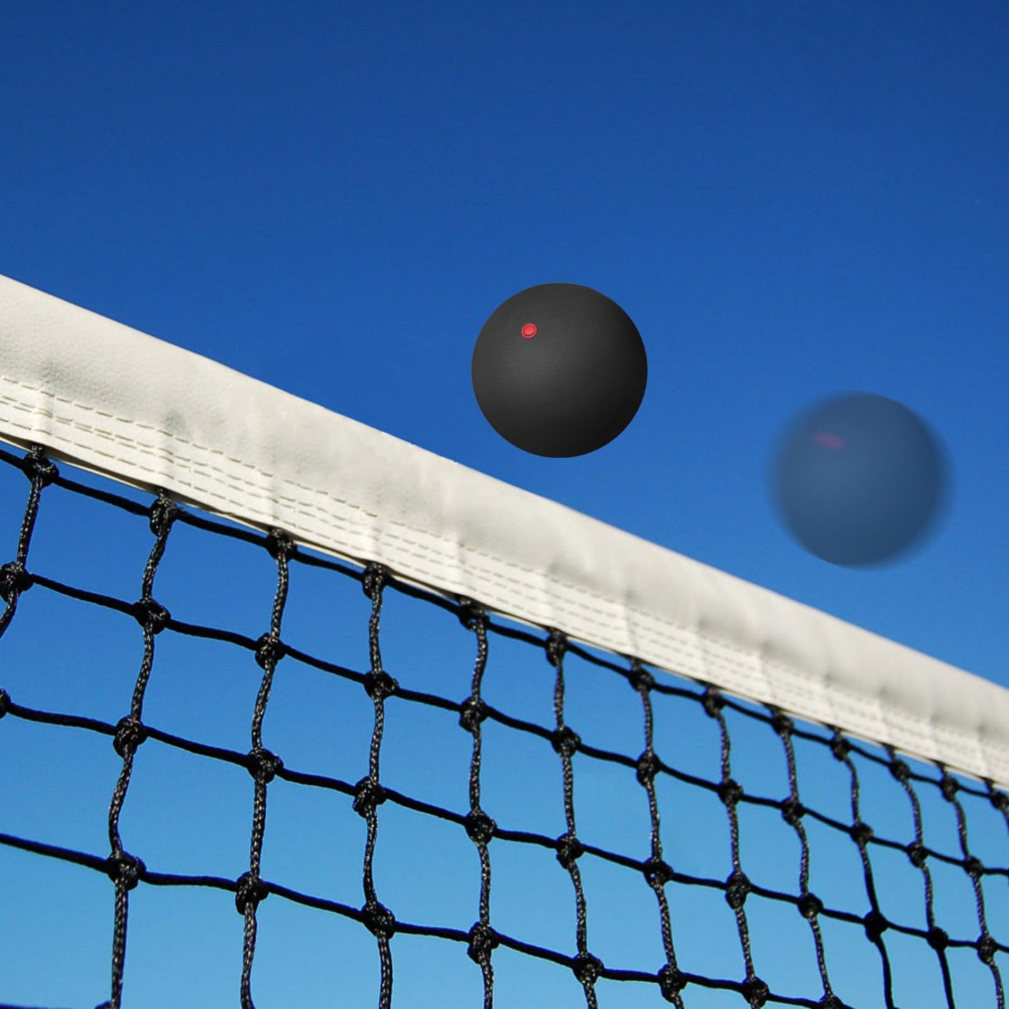 Toddmomy 4pcs Squash Balls,Professional High Elasticity Rubber Squash Ball for Beginners and Kids Competition Training
