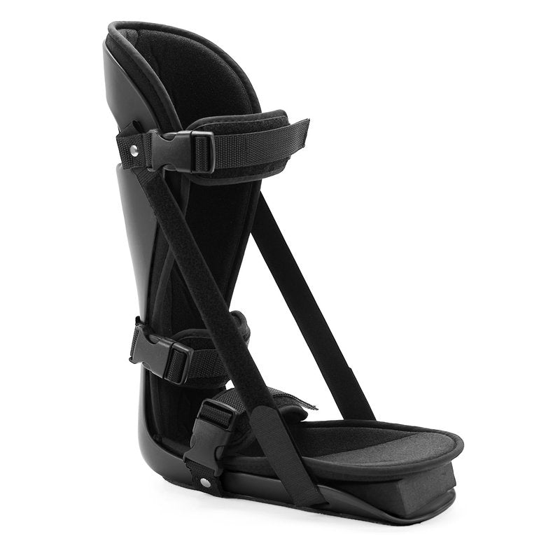 honarry Plantar Fasciitis Night Splint, Adjustable Foot Brace for Pain Relief, Achilles Tendonitis Night Splint(Black Shell and Black lining L)