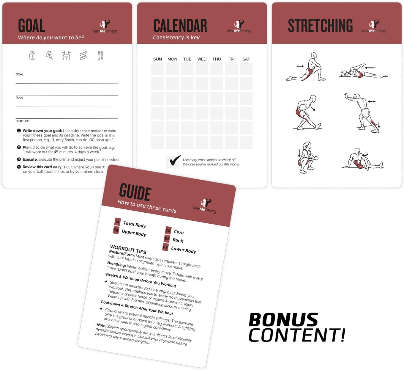 Kettlebell Workout Cards - Instructional Fitness Deck for Home & Gym | Beginner Training Guide for Men & Women