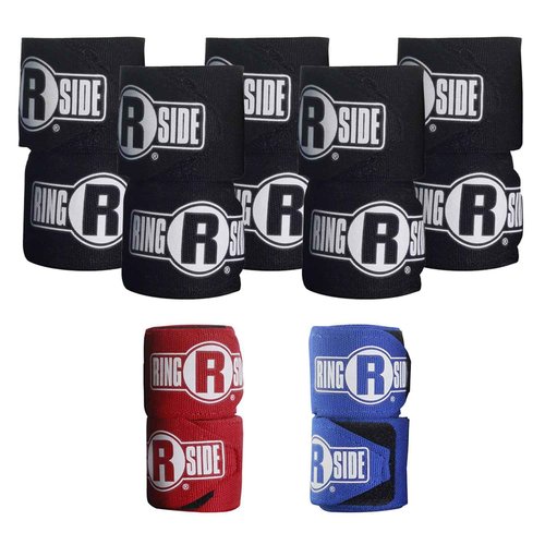 Ringside Pro Mexican Handwraps (10 Pair Pack), Black