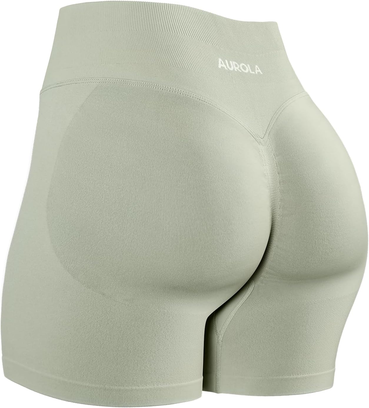 AUROLA Women's Workout Shorts - No Roll Up, Squat Proof, Seamless Compression | 2.5-6.5 Sizes
