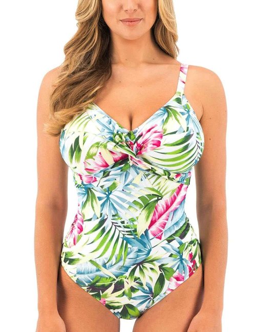 Fantasie Women's Langkawi Underwire Twist Front Swimsuit White