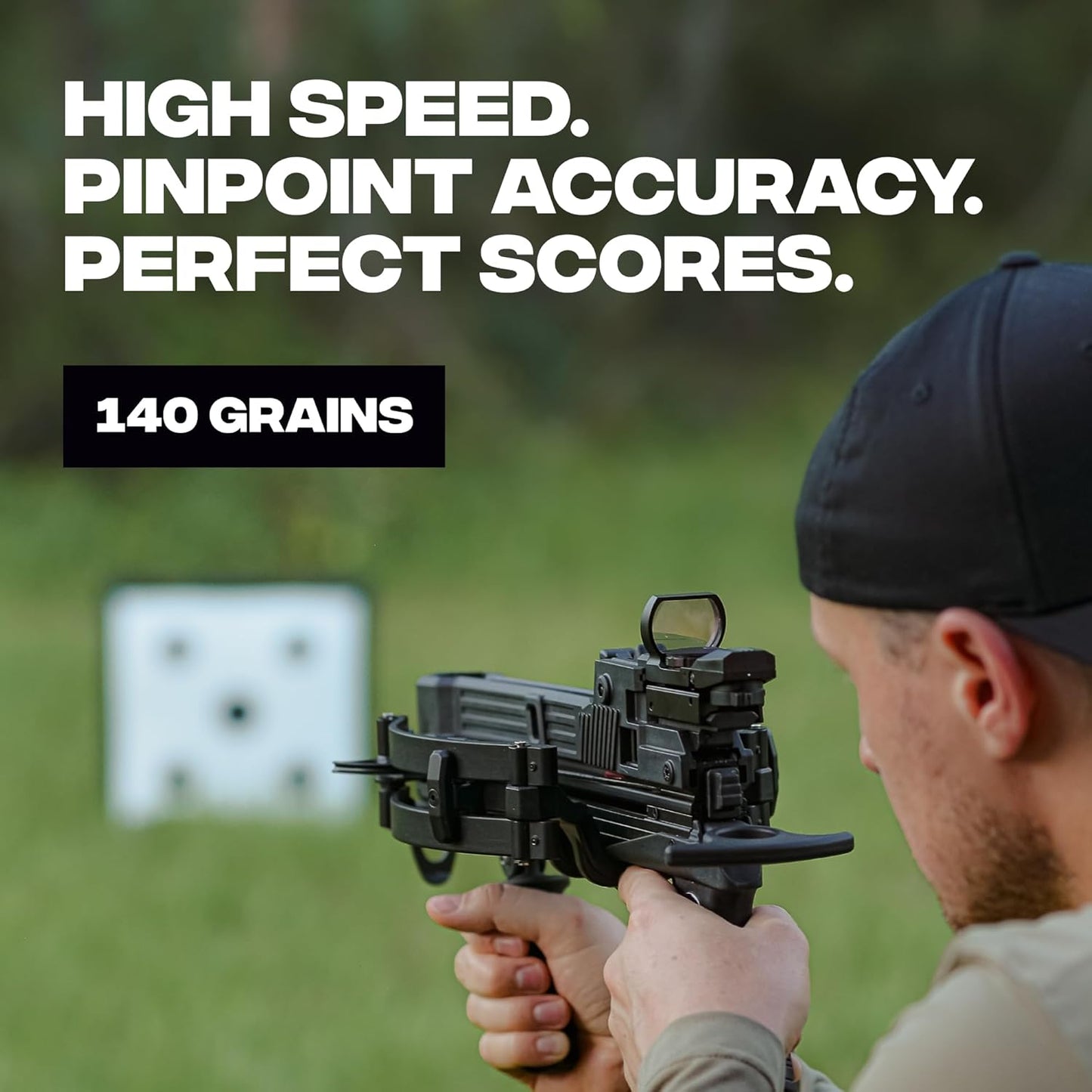 BALLISTA 10.5" Crossbow Bolts - Carbon Arrows with Half-Moon Nocks | OD 5.5mm for BAT Regular & Reverse