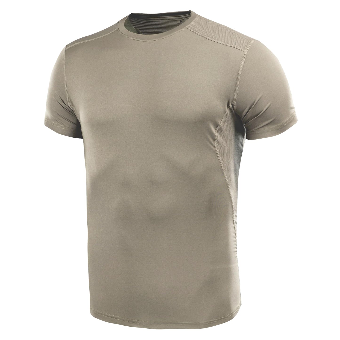 M-Tac Tactical Short Sleeve T-Shirt - Army Military Ultra Vent Men's Athletic Workout Gym Training T Shirt (Medium, Coyote Brown)