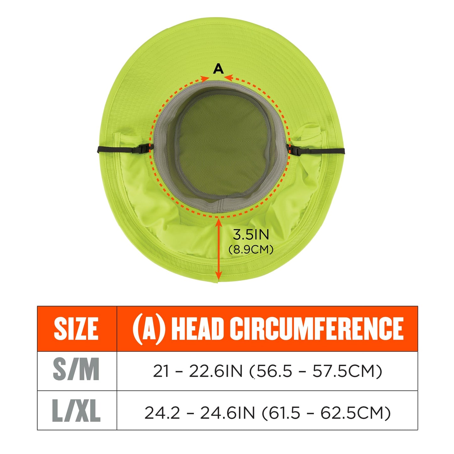 Ergodyne Chill Its 8934 Ranger Hat with Neck Shade