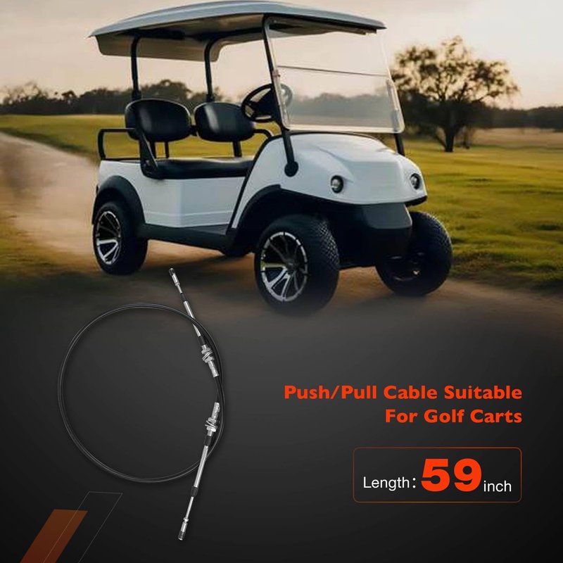 ATRACYPART Forward and Reverse Shift Cable- Compatible with EZGO RXV 2008-up Golf Cart Vehicles- Golf Carts Forward Reverse Shift Cable Replaces# OEM 603615