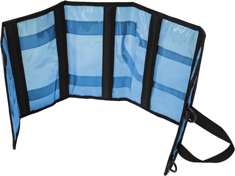 Fishing Lure Tackle Box - Durable 6 Pocket PVC Protective Cover | Ideal for Trolling