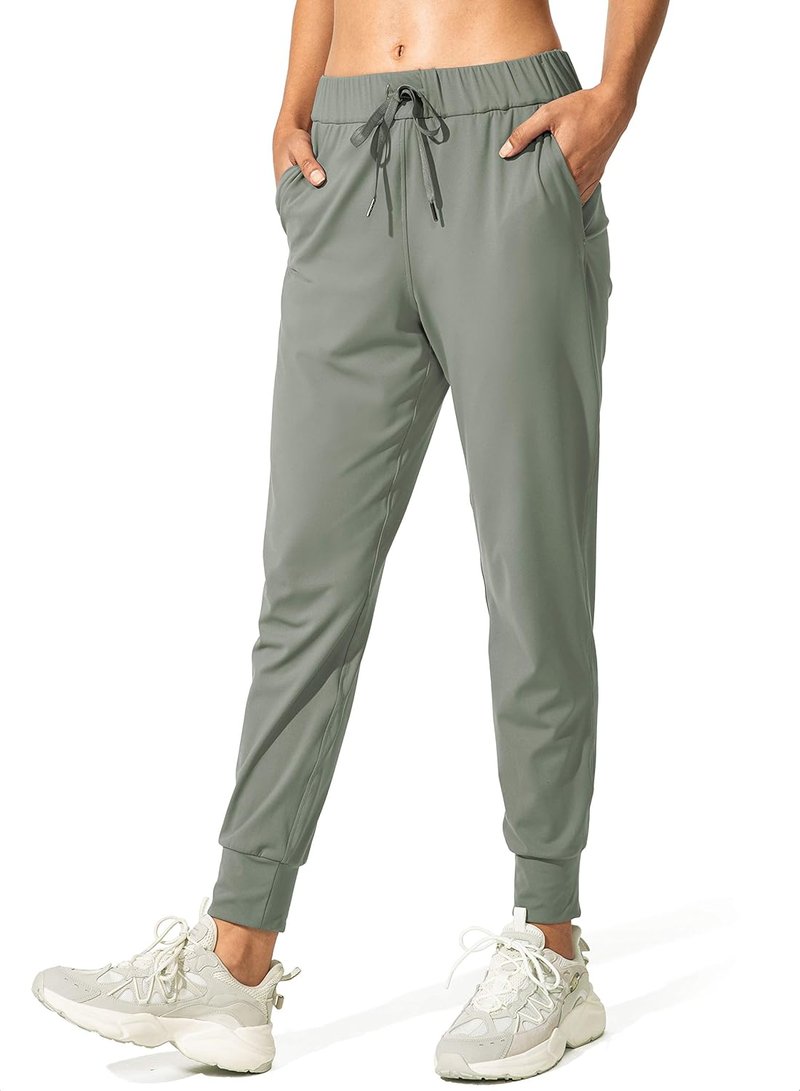 SANTINY Women's Joggers - Comfortable Drawstring Sweatpants for Running & Lounge | Pockets, Various Sizes