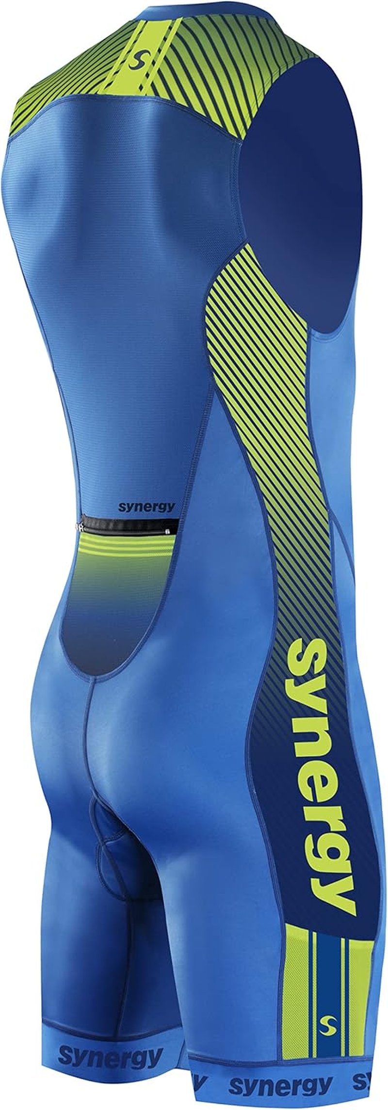 Men's Elite Sleeveless Triathlon Tri Suit - High-Performance Racing Gear | Comfortable Fit