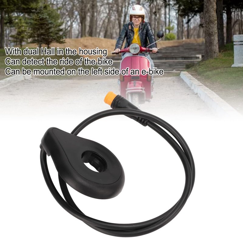 VGEBY Electric Bikes Sensor, Multifunctional Dual Hall Electric Assistant Pedal Sensor for Electric Electric Pedal Sensor Pedal Sensor Pedal Assist Sensor