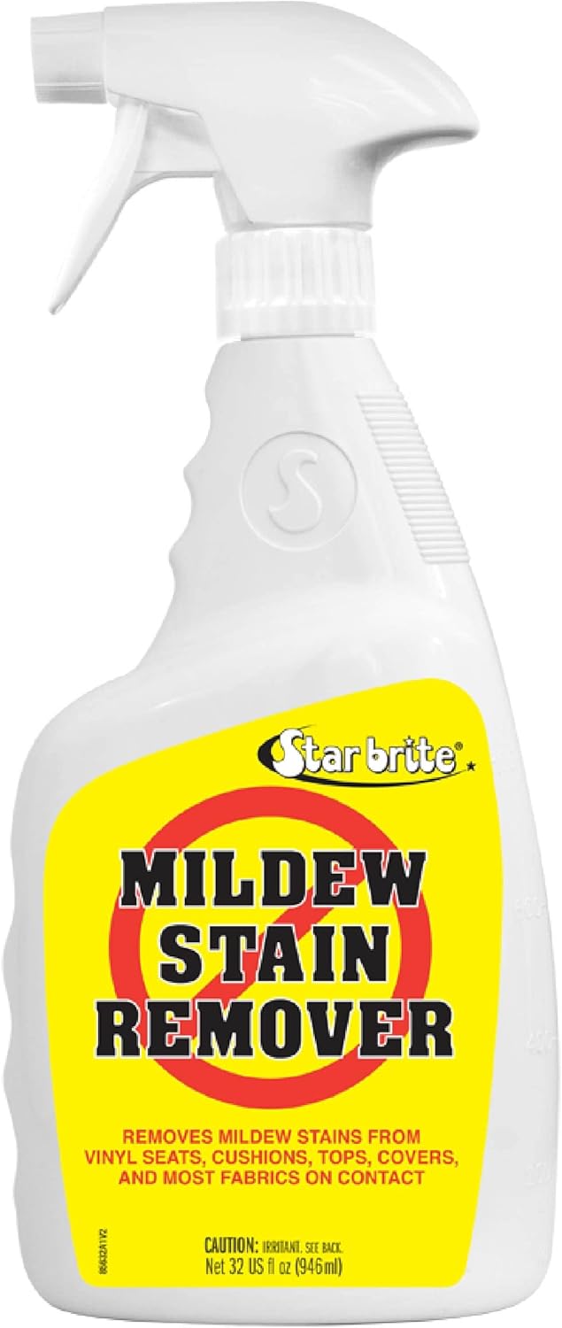 STAR BRITE Mold Stain Remover - Instant Mildew & Dirt Lifting Solution - 32 Oz