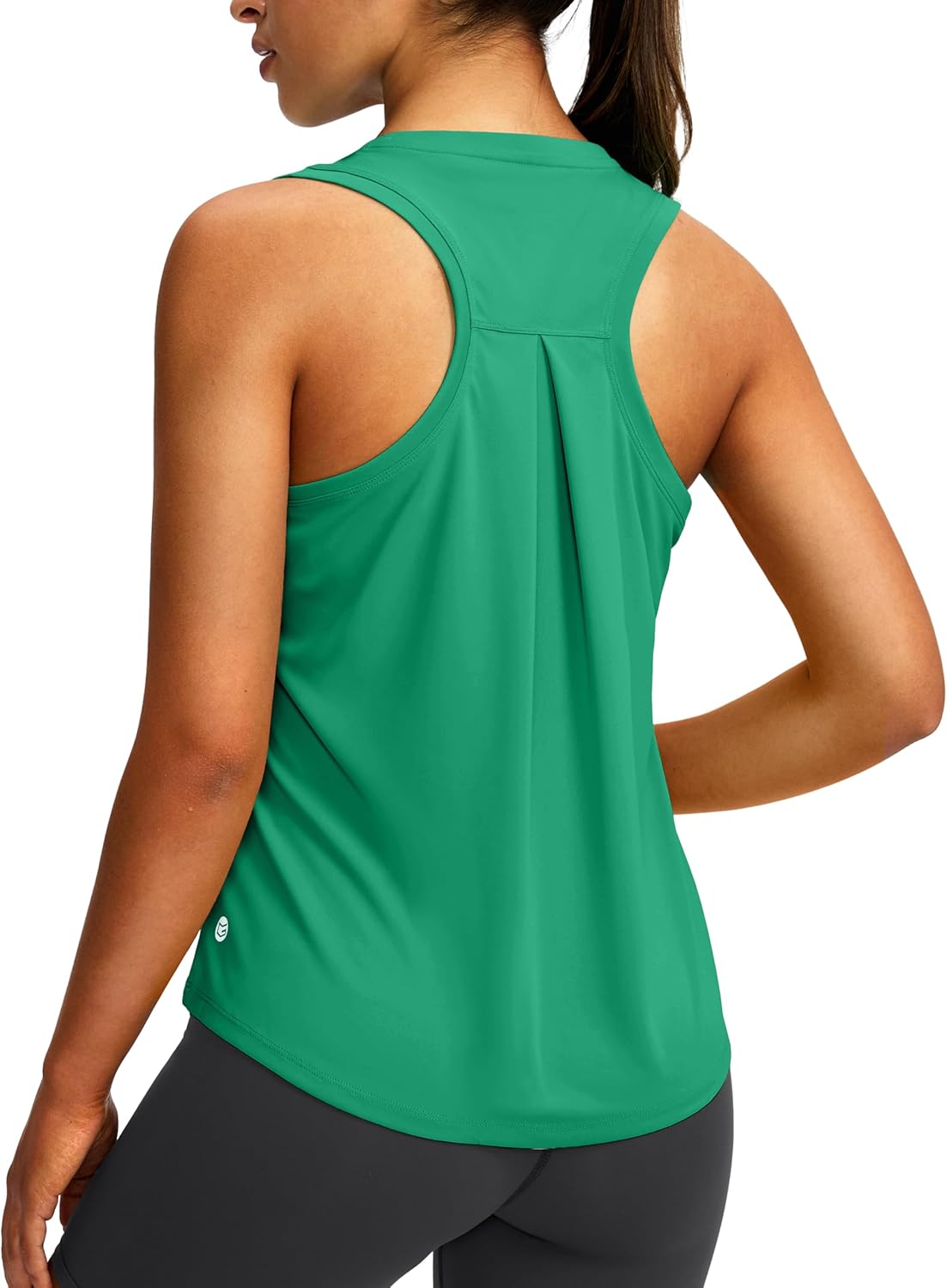 Women's Workout Tops - Racerback Athletic Tank for Yoga & Gym | Sleeveless Loose Fit