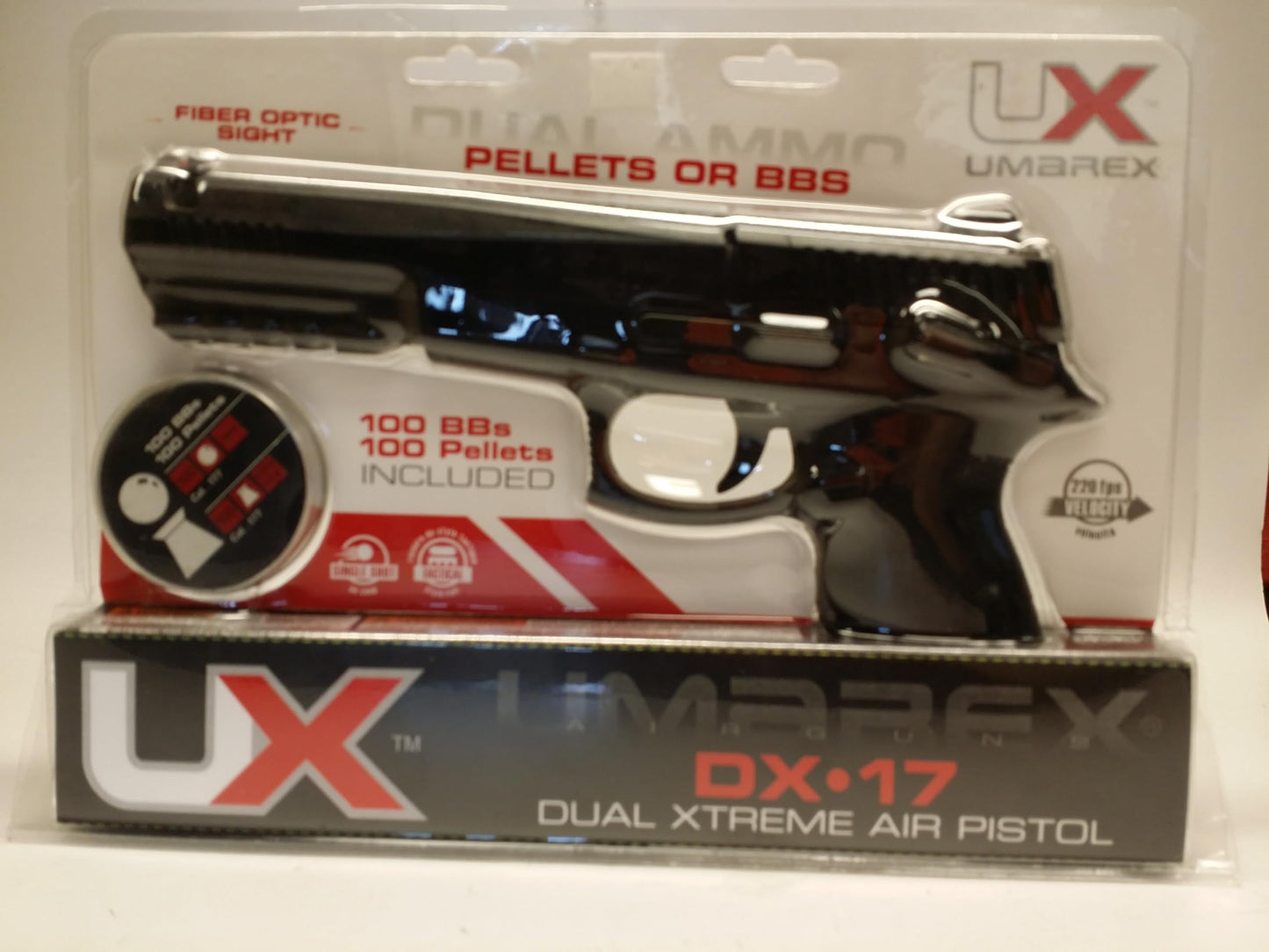 Umarex DX17 .177 Caliber BB Gun Air Pistol - Includes 200 Steel BBs