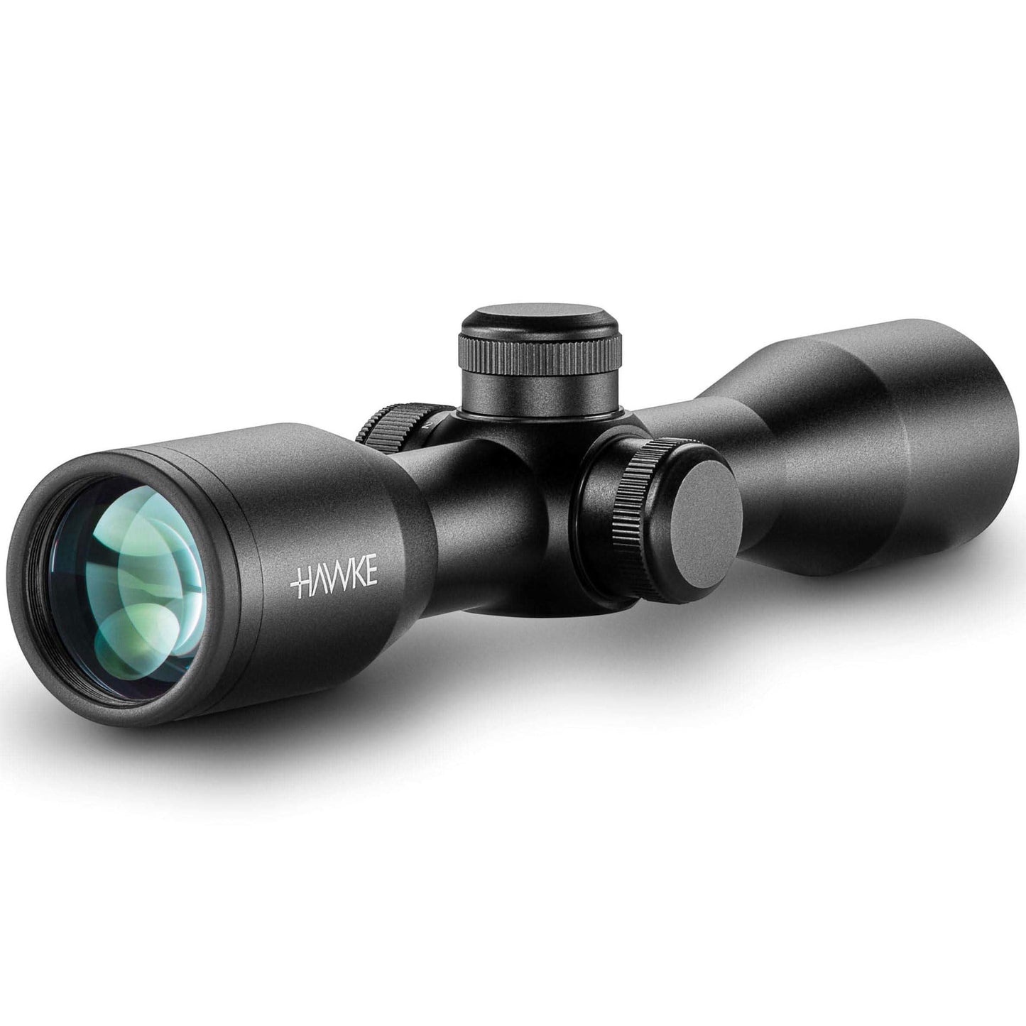 HAWKE XB 3x32 Crossbow Scope | Lightweight Illuminated Hunting Optic Calibrated for 340fps | Fully Multi-Coated Lenses, Capped Turrets, Waterproof Fogproof Shockproof 1" Tube, XB SR Reticle (12211)