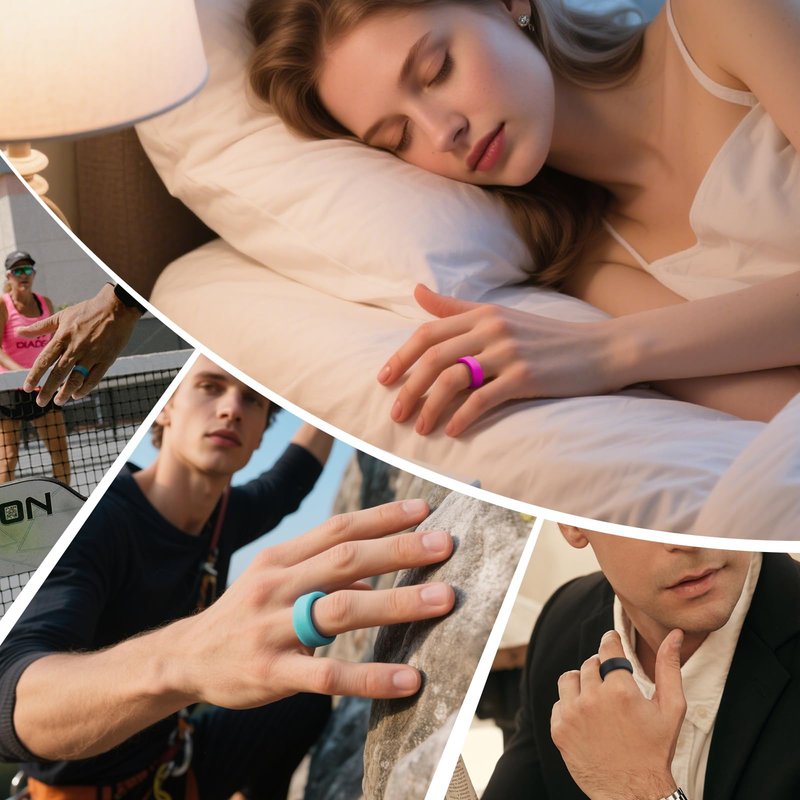 sylacor 14 Pack Ring Cover Compatible with Oura Ring Gen 4/4 Ceramic/Oura Gen 3, Ultra-Thin Anti-Scratch Silicone Ring Protector Case for Women Men for RingConn Gen 2/Gen 2 Air/Ultrahuman Air