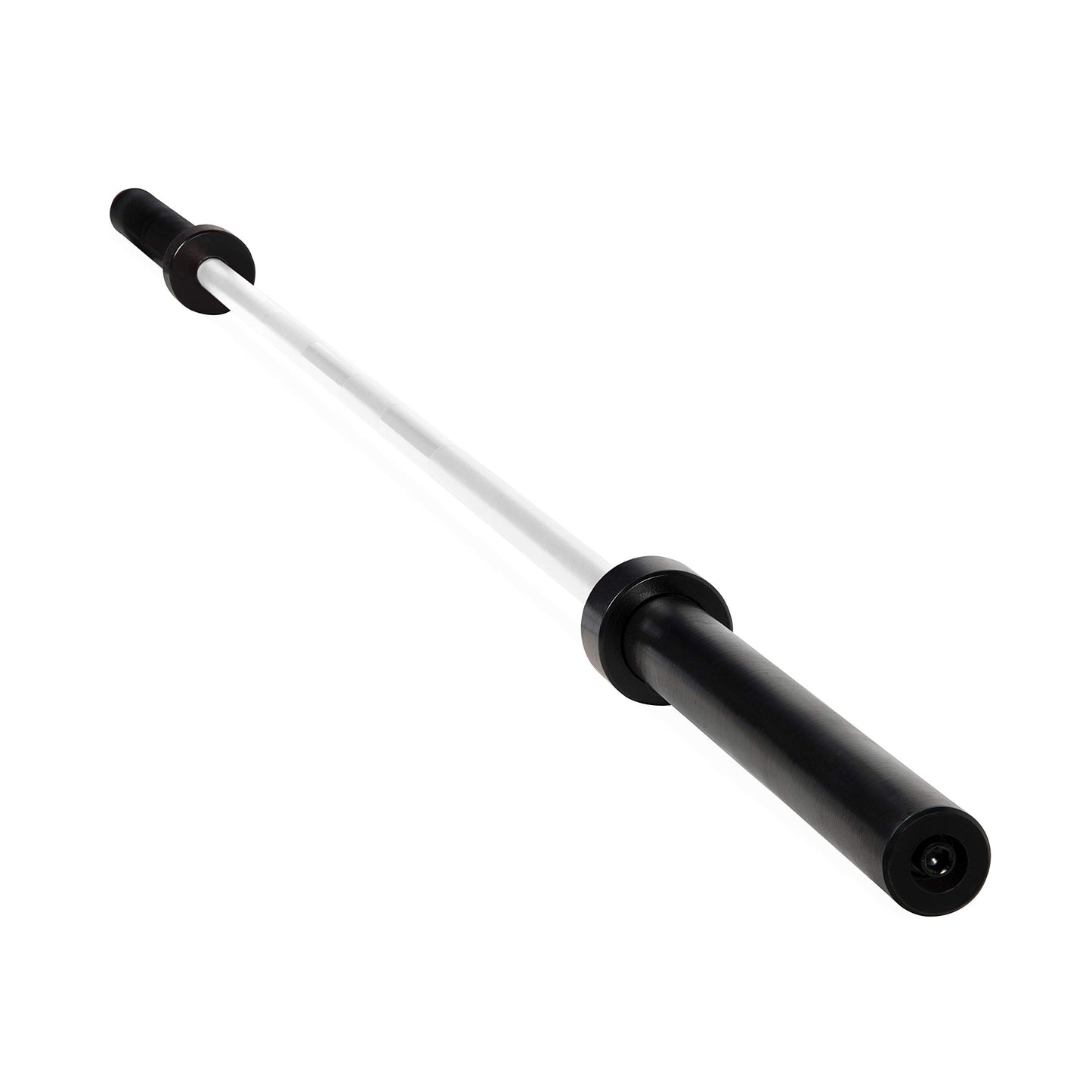 CAP Barbell ECO 7-Foot Olympic Bar, White, (Model: OB-85EB-EW)