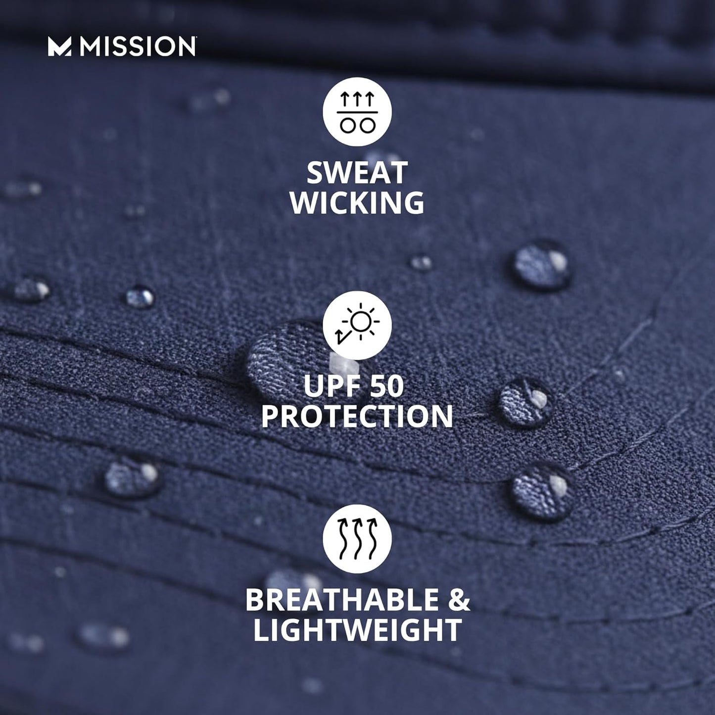 MISSION Cooling Performance Hat - Adjustable Fit | UPF 50 for Running & Outdoor Workouts