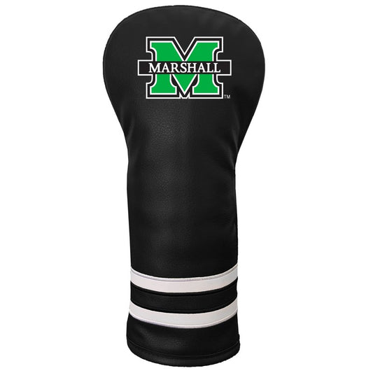 Team Golf NCAA Marshall Vintage Fairway Headcover (Color) - Printed Team Golf NCAA Vintage Fairway Headcover (Printed), Fits All Fairway, Hybrid and Utility Clubs