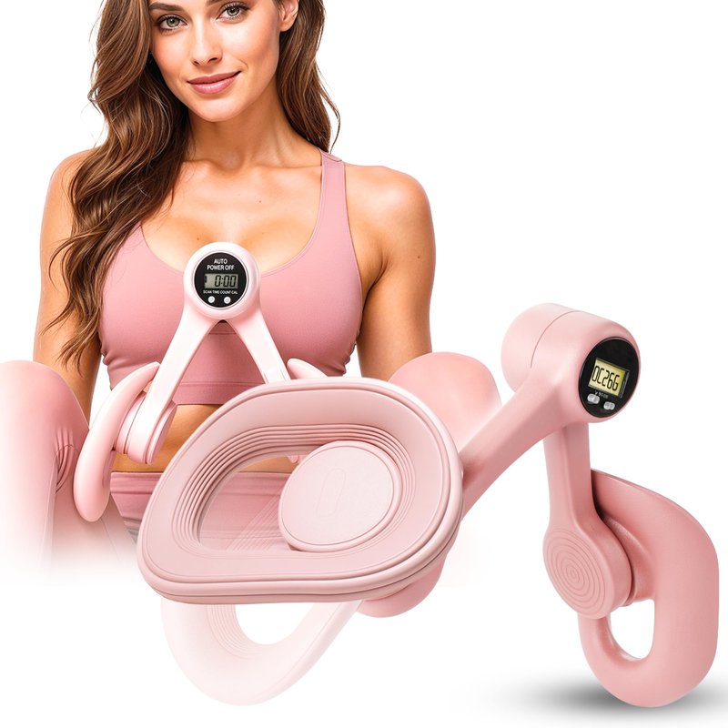Nexfit Smart Thigh Master | Rotatable Pelvic Floor Exercise Devices for Women and Men with Auto-Counter Display | Inner Thigh Exerciser for Women, Kegel Trainer for Butt, Arm & Leg Workouts