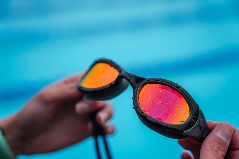 Attack Swim Goggles - Premium Open Water & Pool Swimming Eyewear | Anti-Fog, UV Protection