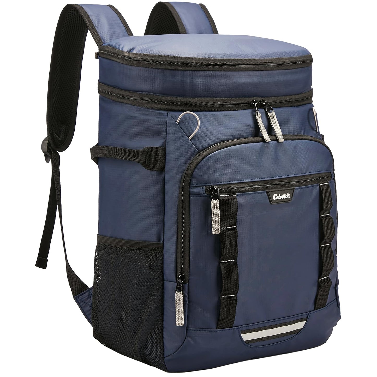 Celvetch Backpack Cooler Insulated Leak Proof 36/40 Cans Large Capacity Soft Insulated Cooler Bag Lightweight Lunch Backpack for Men Women Work Travel Beach Camping Picnic Hiking - Black