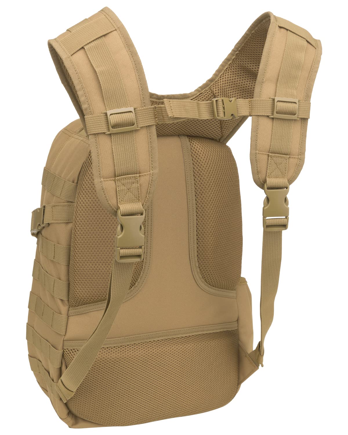 SAMURAI TACTICAL Tactical Day Pack Backpack for Everyday, Coyote, One Size