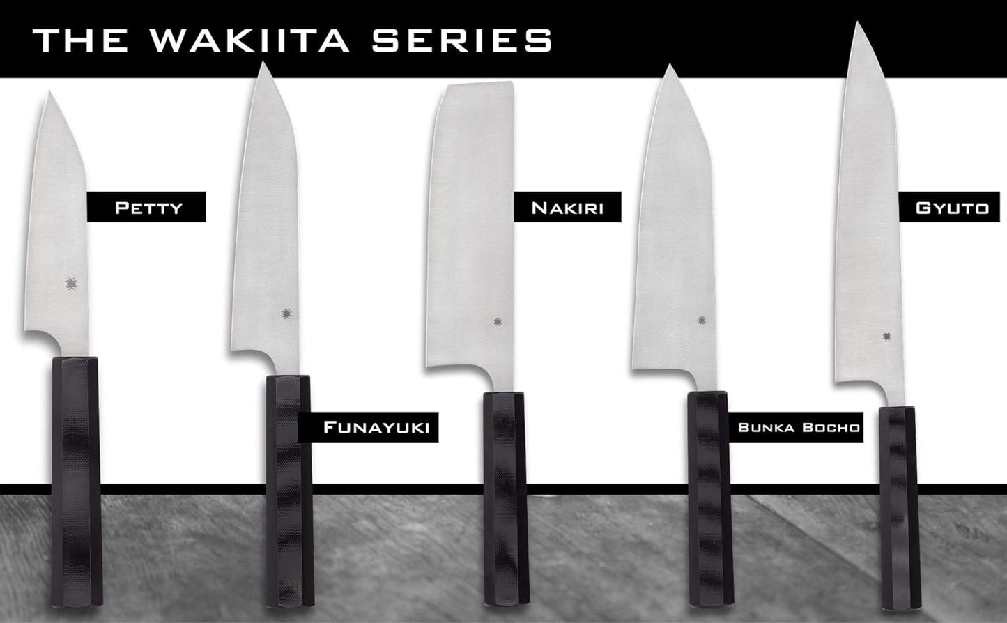 Spyderco Murray Carter Kitchen Knives - Premium Japanese Culinary Knives for Professionals