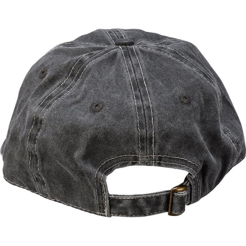 Primitives by Kathy Mom's Favorite Baseball Hat, Stonewashed Black with Adjustable Metal Buckle