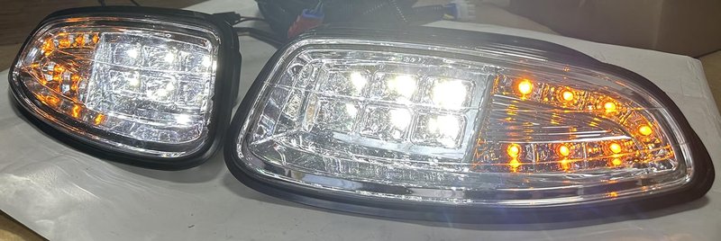 Dr.Acces Golf Cart LED Headlight | RXV LED Headlight for EZGO RXV Gas & Electric 2008-2015
