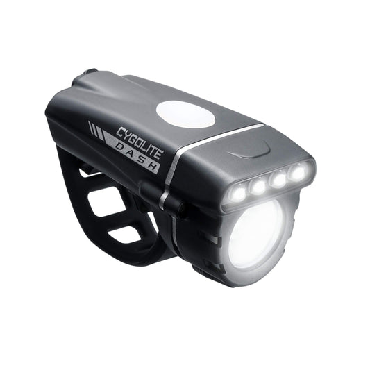 CYGOLITE Dash – 520 Lumen Bike Light – 5 Night & 3 Daytime Modes – Compact & Durable – IP64 Water Resistant – Sturdy Flexible Mount – USB Rechargeable Headlight – for Aero Road & Commuter Bicycles