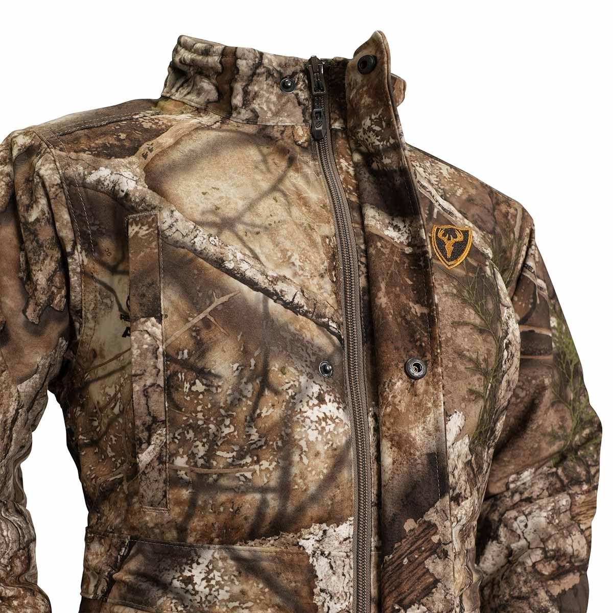 Blocker Outdoors Shield Series Drencher Youth Insulated Waterproof Camo Hunting Coveralls