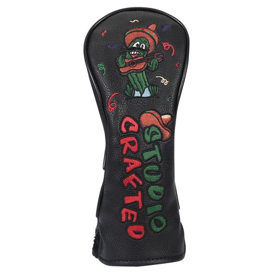 Studio Crafted Cinco De Mayo Sombrero Golf Headcover for Driver Fairway Woods Hybrid Rescue Head Cover (Hybrid Cover)