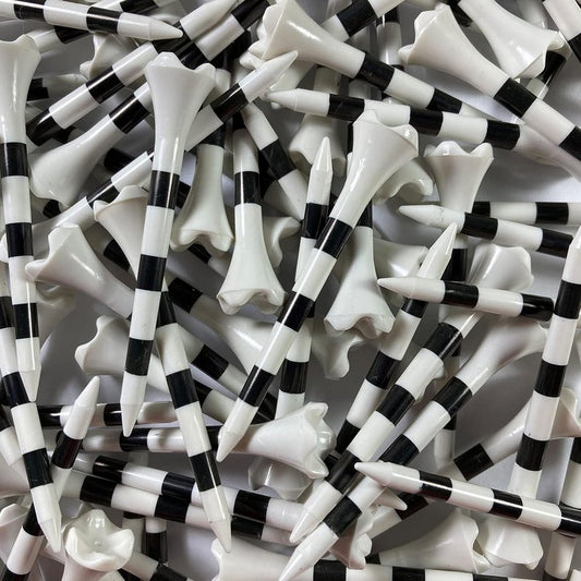 Pride Golf Tee - Performance Plastic Golf Tees for Consistent Play | 100 Count, 2-3/4 Inch, White