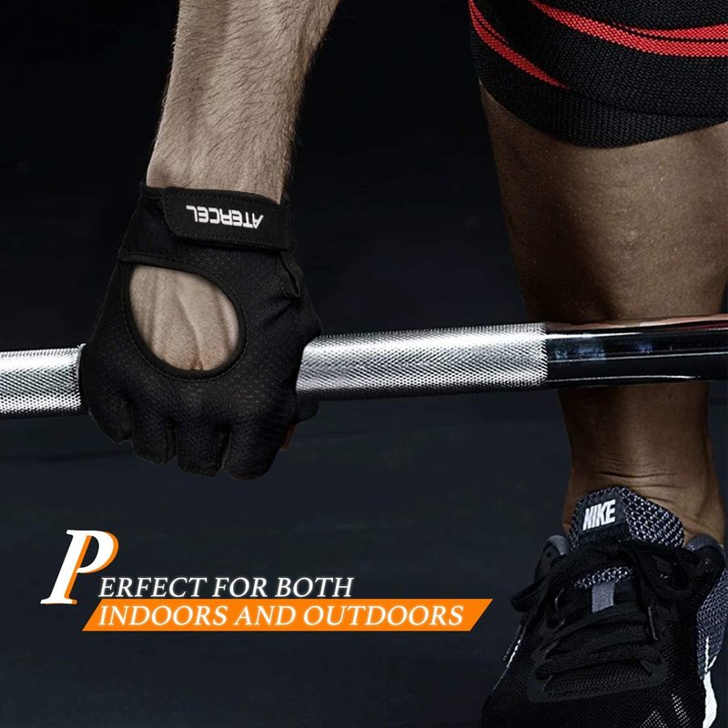 Weight Lifting Gloves - Full Palm Protection for Gym & Cycling | Breathable & Lightweight for Men & Women