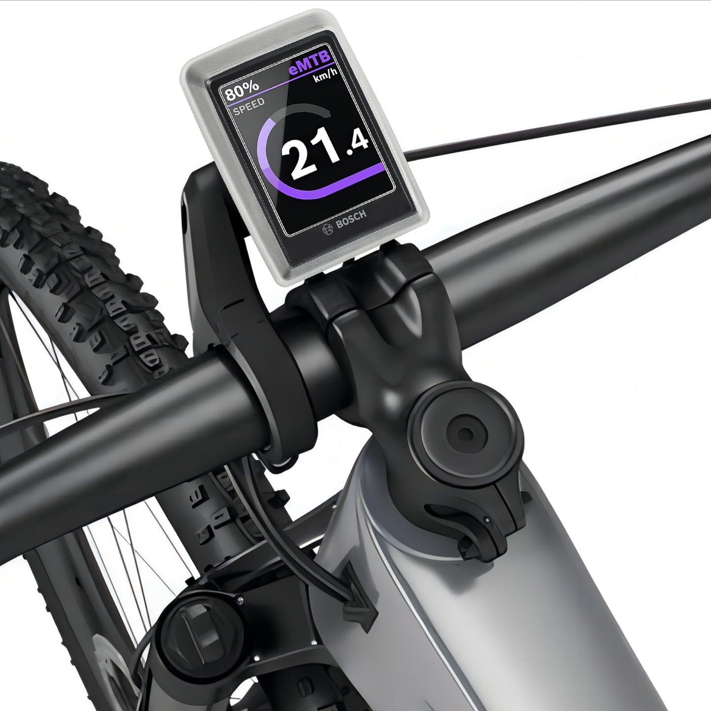 Besudo Protective Case Compatible with Bosch Kiox 300 Display - Screen Protector fit for E-Bike Display Bosch Kiox 300 from Scratches and Shocks - 36-K