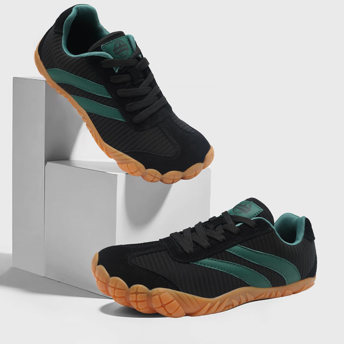 Barefoot Shoes Women Casual Sneakers,Wide Toe Box Shoes Women Zero Drop Barefoot Shoe Men,Minimalist Trail Running Shoe,Non-Slip Lightweight Breathable Comfortable Fashion Walking Hiking Shoes Unisex